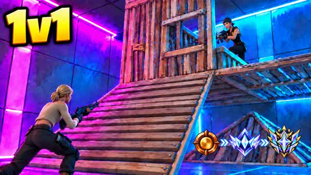 Pro Piece Control 1v1 💪 — Fortnite Creative map