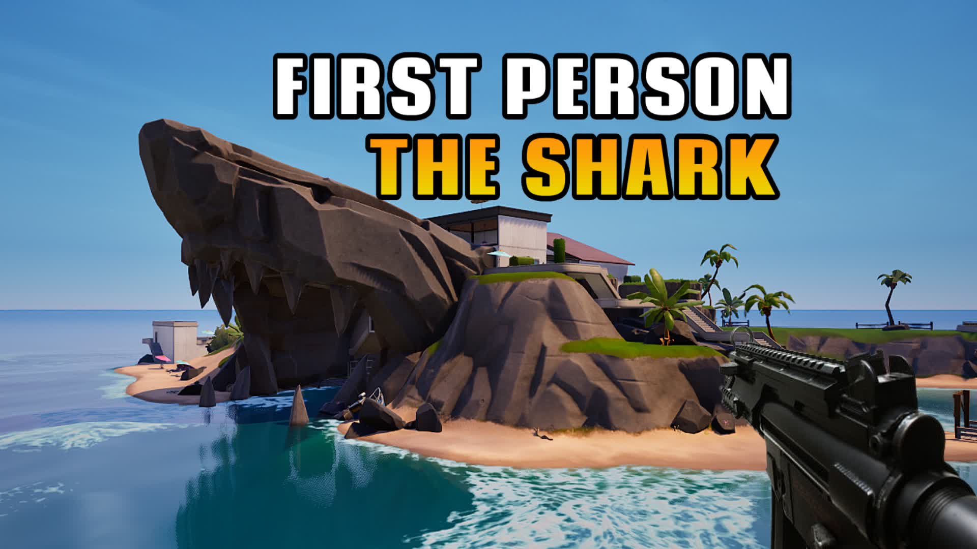 FIRST PERSON ONE SHOT - THE SHARK — Fortnite Creative map