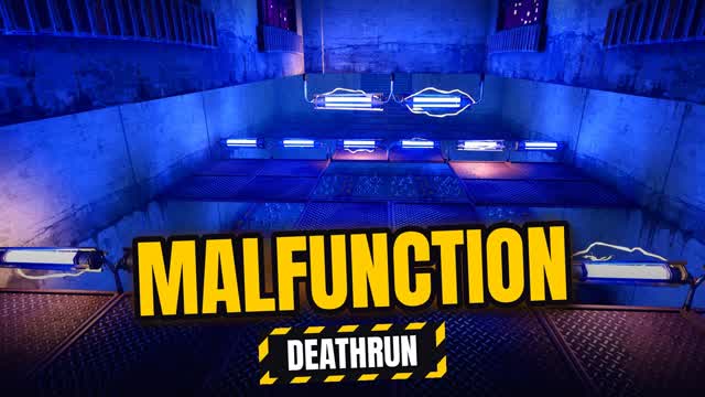 Malfunction Deathrun — Fortnite Creative map cover art
