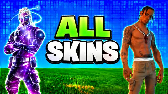 ALL SKINS RELOAD 1V1V1 — Fortnite Creative map