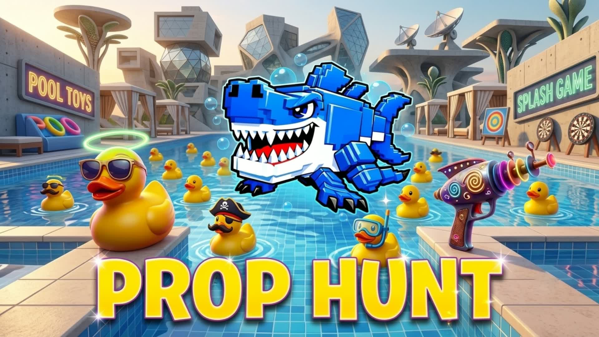 MEGA PROP HUNT — Fortnite Creative map