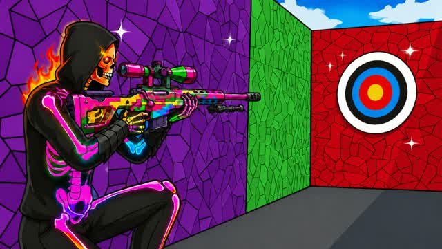 CRAZY UNC TRICKSHOT (100+ LVL) — Fortnite Creative map