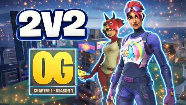 💛 OG THE LAST STORM 2V2 🌀 — Fortnite Creative map