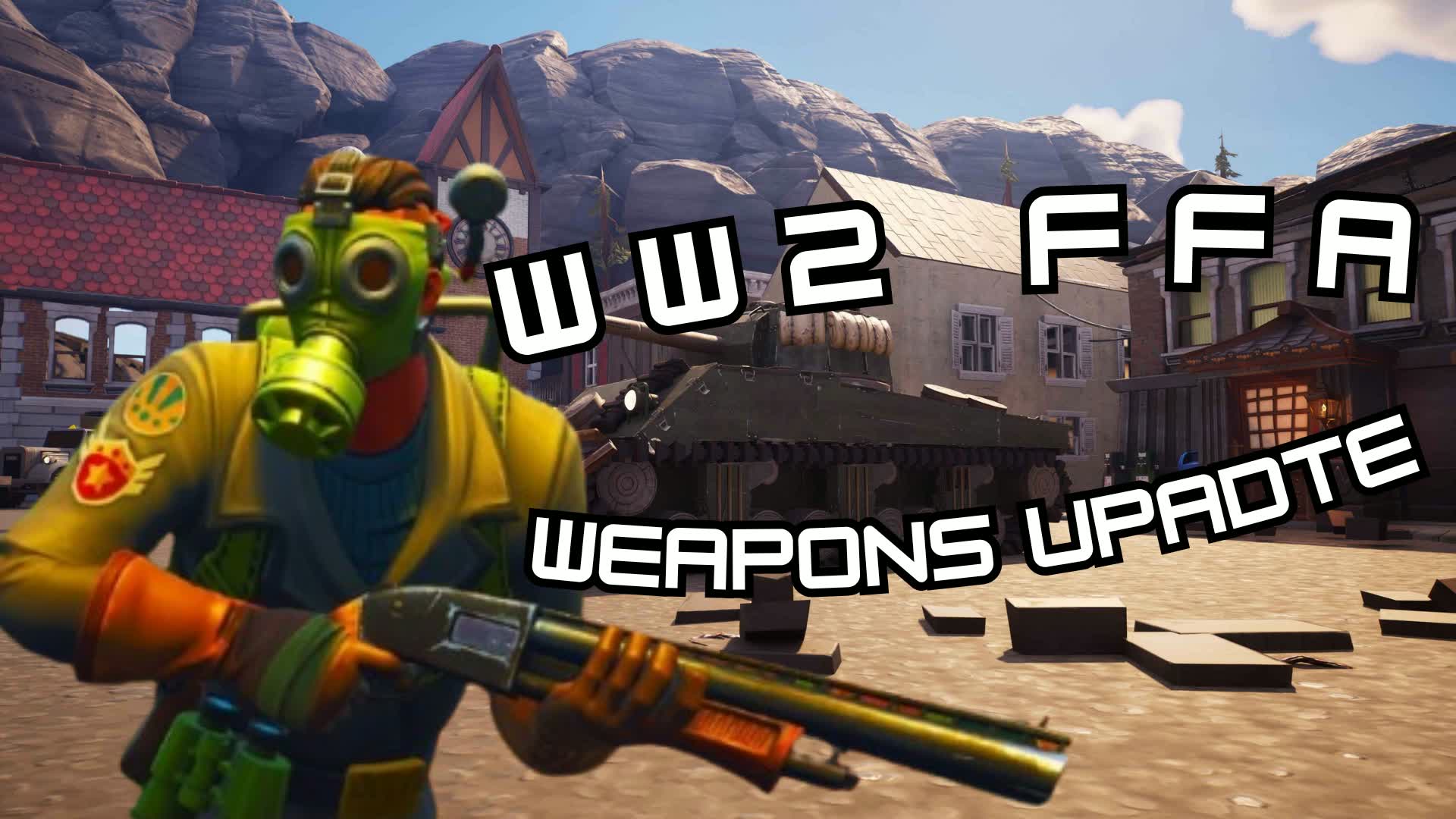 WW2 themed FFA (FPS) — Fortnite Creative map