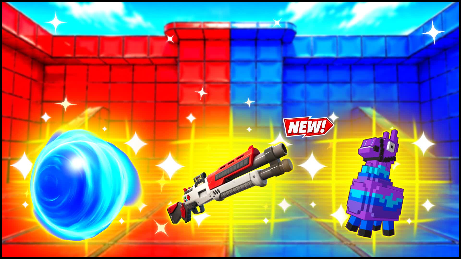 RED VS BLUE FRESH FRAME 🔴🔵 — Fortnite Creative map