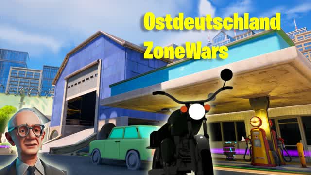 Ostdeutschland Zone Wars — Fortnite Creative map cover art