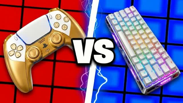 red vs blue console vs pc — Fortnite Creative map cover art