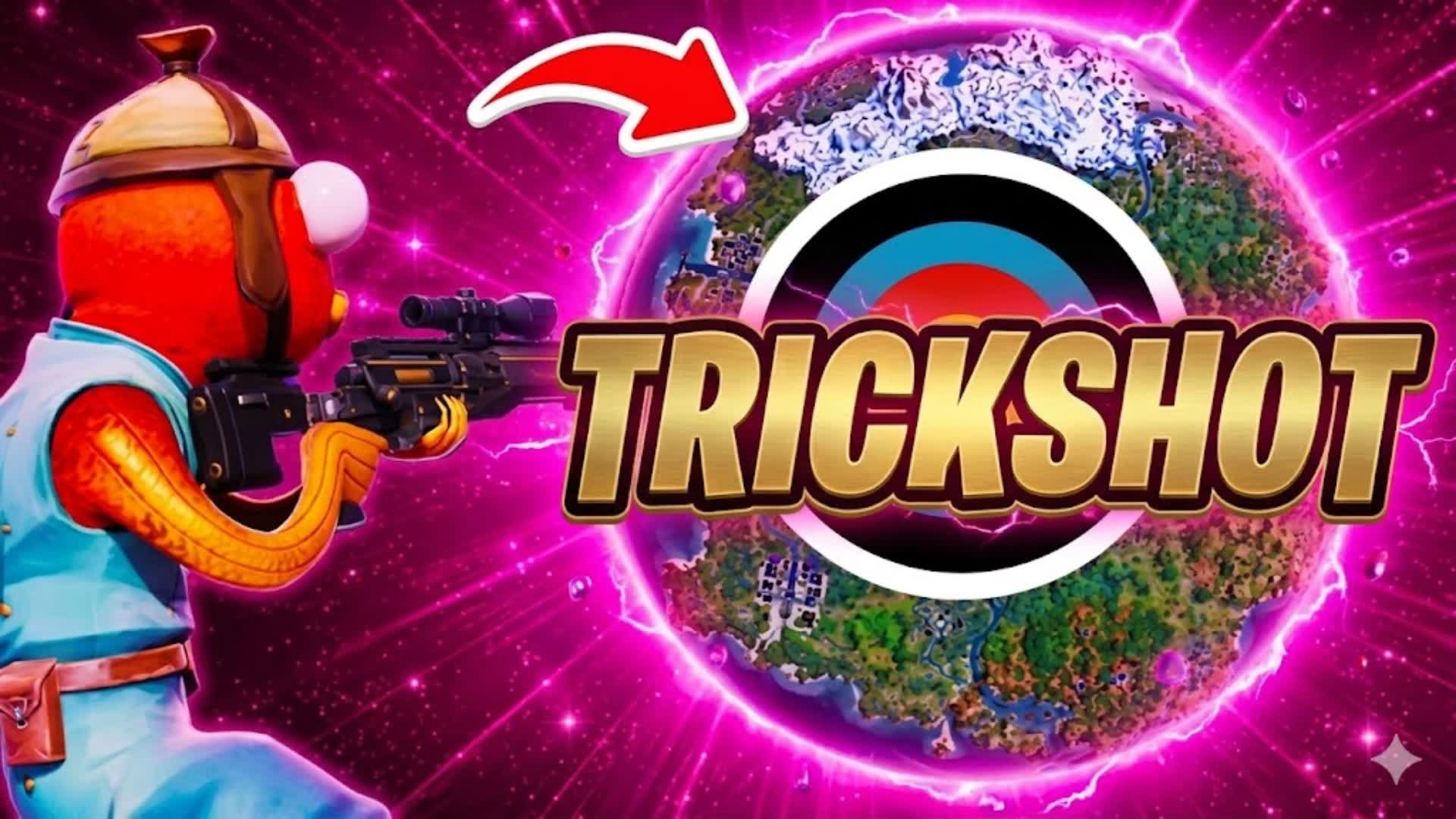 SUPER CRAZY TRICKSHOT — Fortnite Creative map