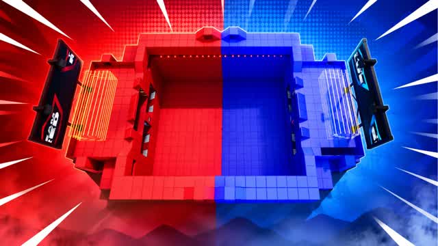 🟦🟥BLUE X RED🟦🟥 — Fortnite Creative map