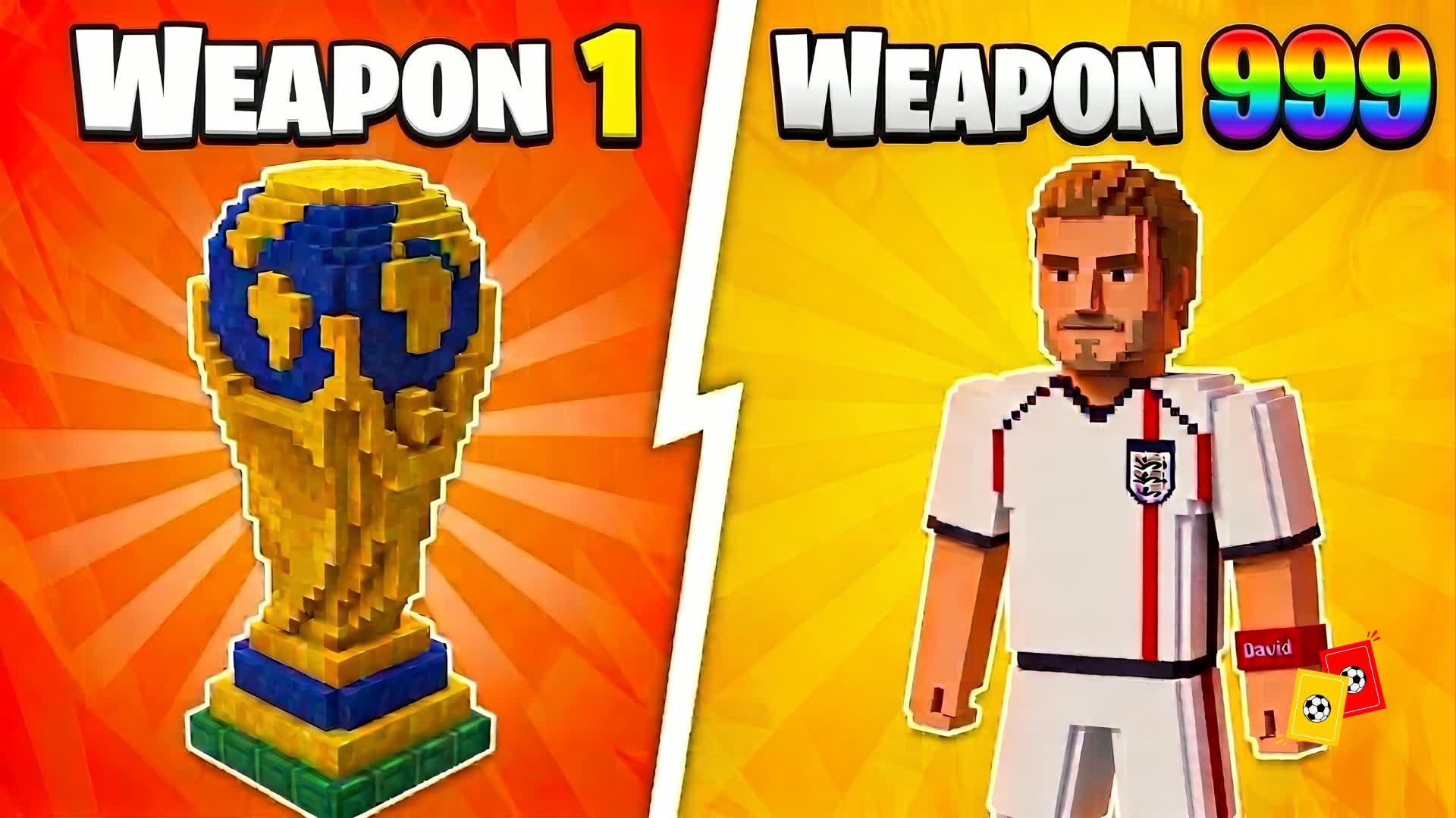 GUN GAME WORLD CUP⚽ — Fortnite Creative map