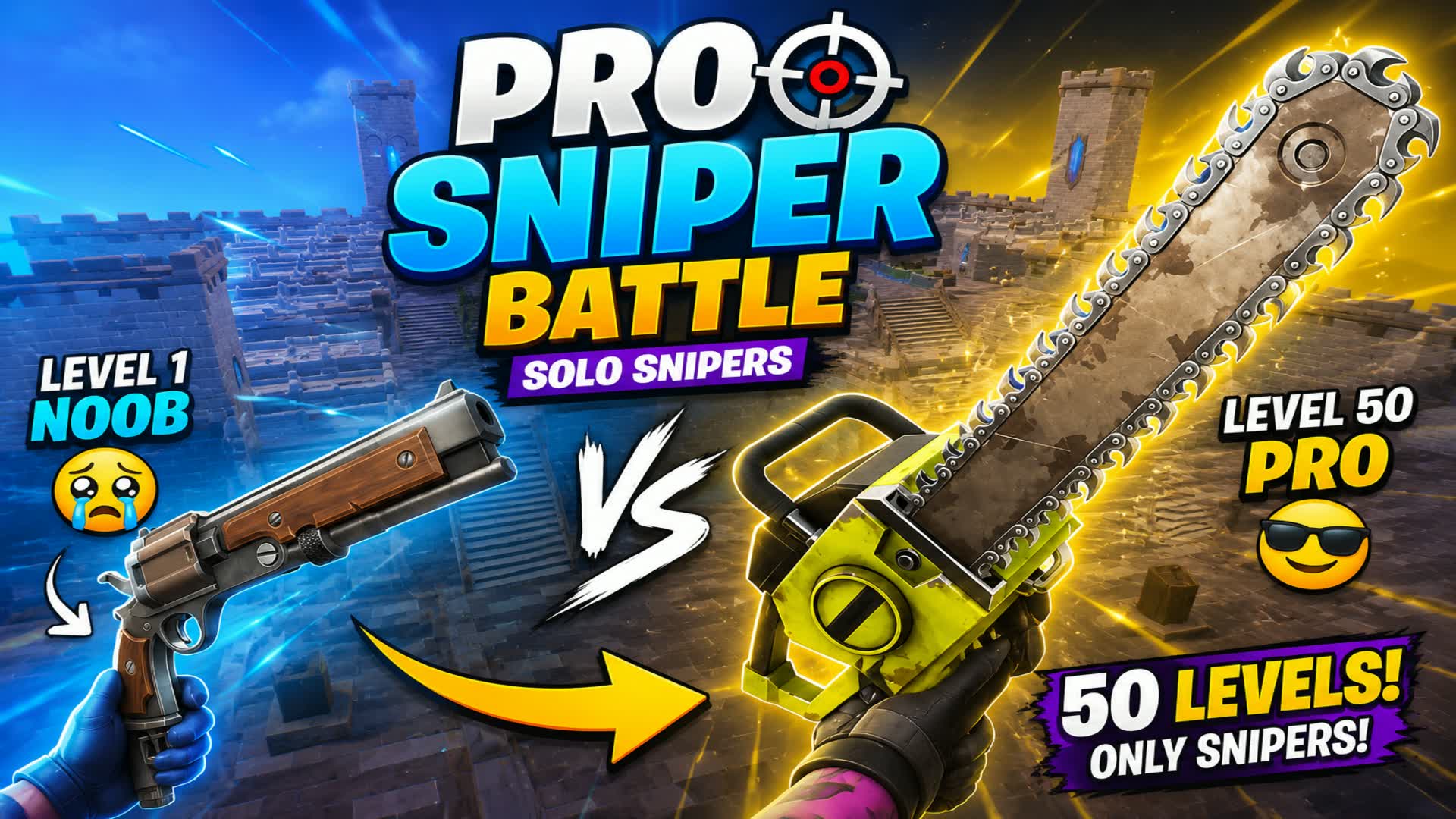 PRO SNIPER BATTLE — Fortnite Creative map