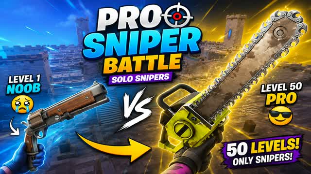 PRO SNIPER BATTLE — Fortnite Creative map