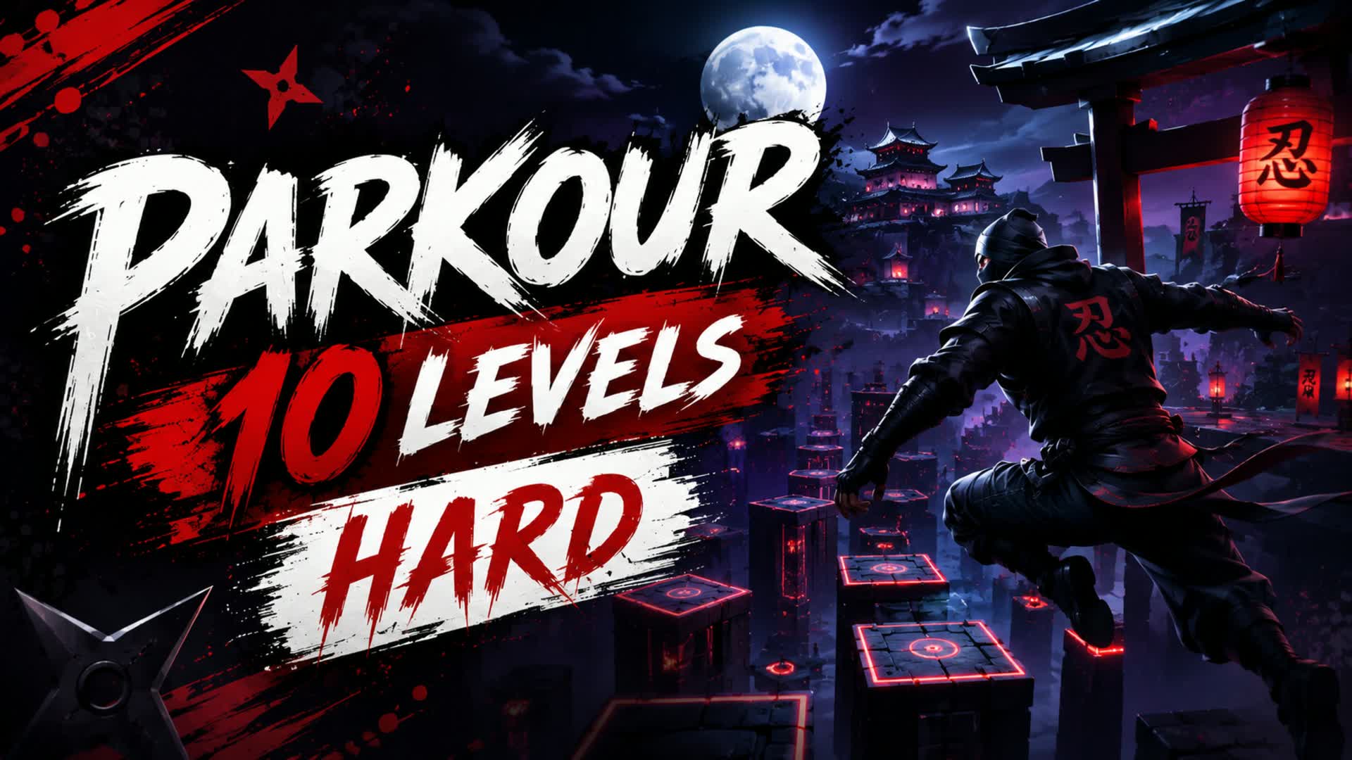 PARKOUR NINJA 🥷 — Fortnite Creative map