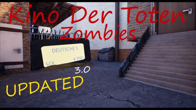 Kino Der Toten Zombies — Fortnite Creative map cover art