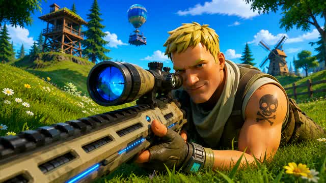 RED VS BLUE TRAIL SENSE 🔴🔵 — Fortnite Creative map cover art