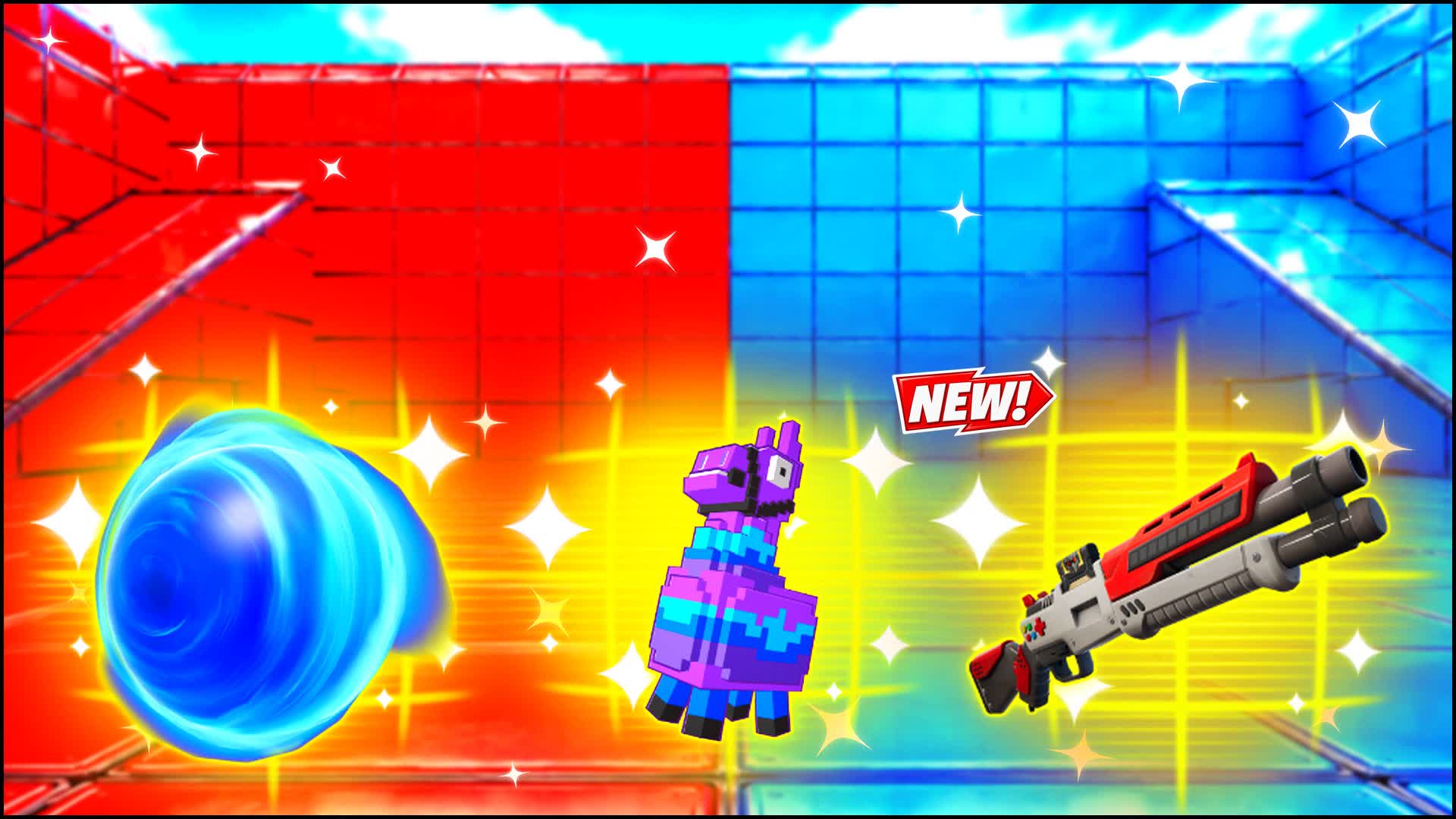 RED VS BLUE SPEED RHYTHM 🔴🔵 — Fortnite Creative map