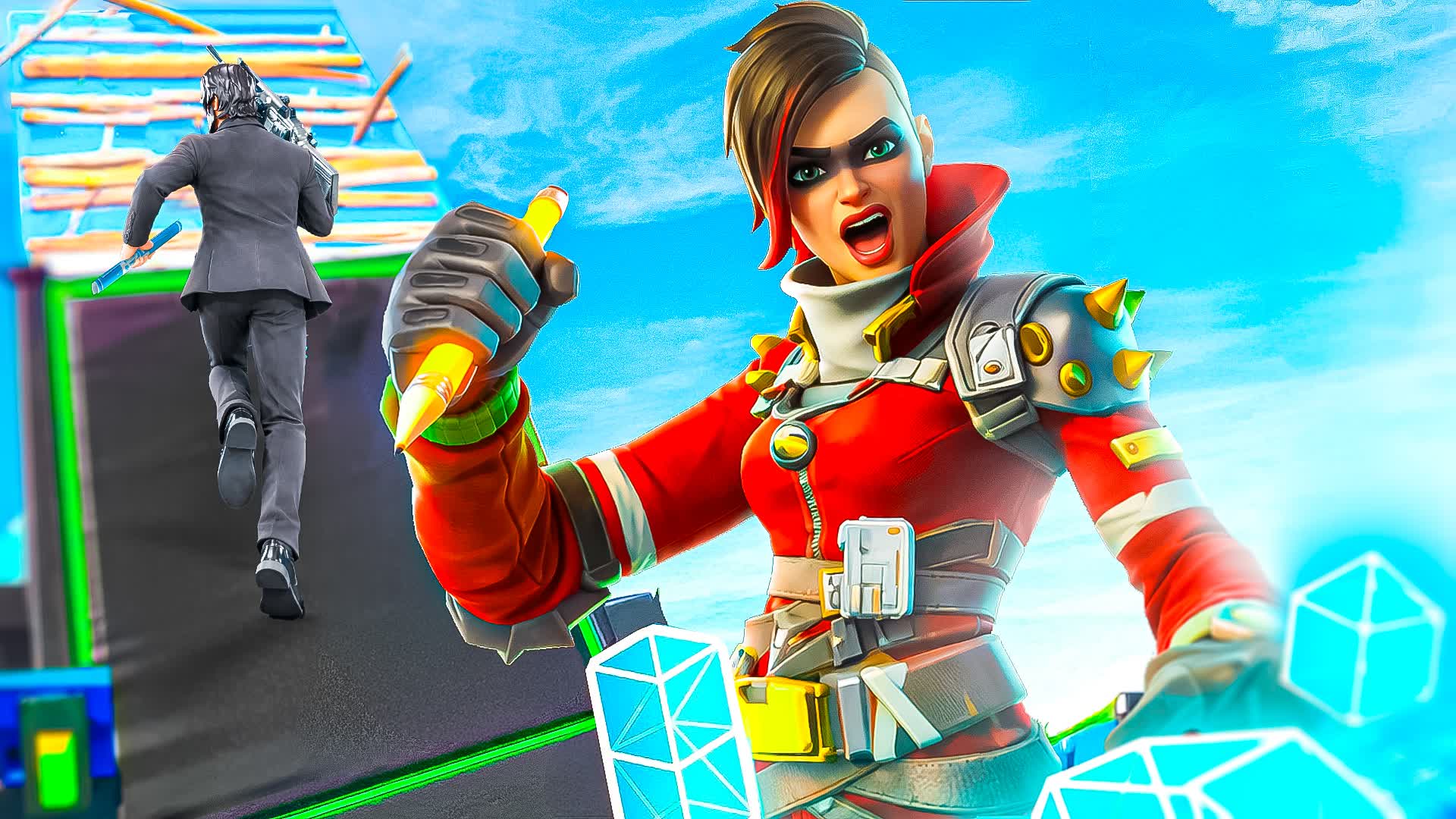 K2Delta 1v1 Warm-Up — Fortnite Creative map
