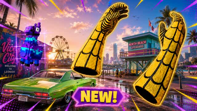 [[[]SPIDER GRAND DRIVE AUTO VI 6 VI*[][] — Fortnite Creative map cover art