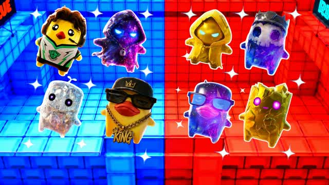 RED VS BLUE KROV! 🔴🔵 — Fortnite Creative map