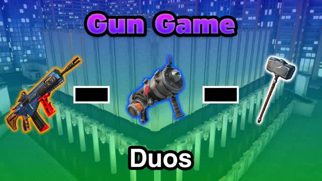Gun Game Duos: Museum — Fortnite Creative map