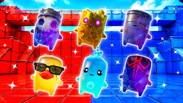 RED VS BLUE SIGHTS ON THE MOVE 🔴🔵 — Fortnite Creative map cover art