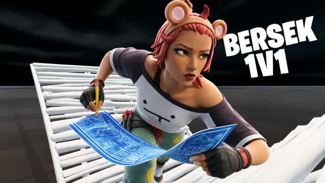 BERSEK 1v1 Build Fights (200 Pumps) — Fortnite Creative map cover art