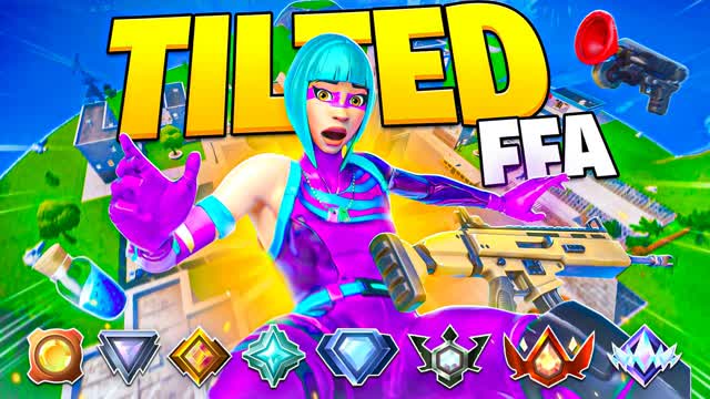 RANKED TILTED FFA ⭐ — Fortnite Creative map