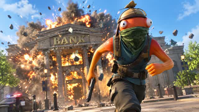 🏦 HEIST DRIVE - CAR GAME 🚗 — Fortnite Creative map