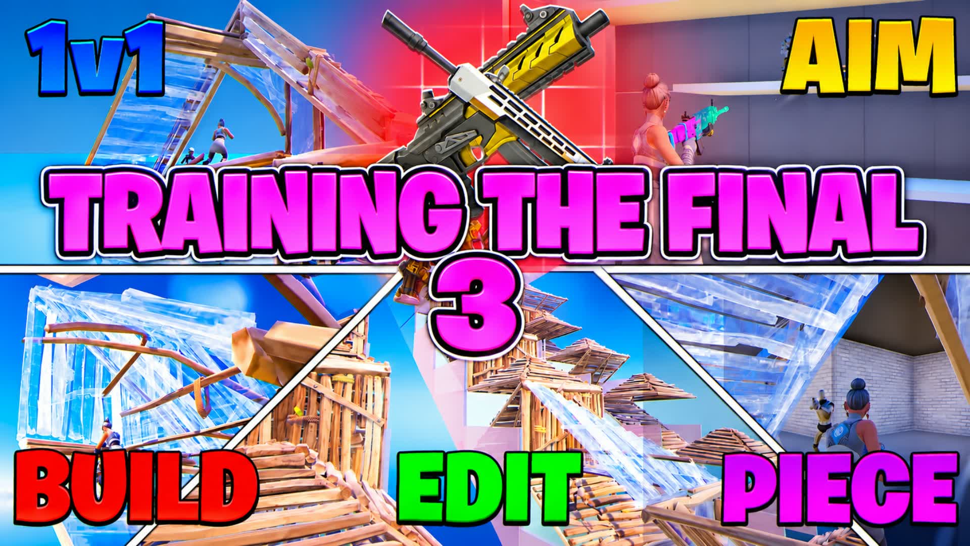 🎯 PRACTICE AIM EDIT PIECE 🎯 — Fortnite Creative map