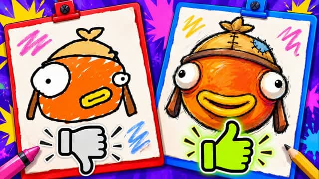 Draw Battle — Fortnite Creative map cover art