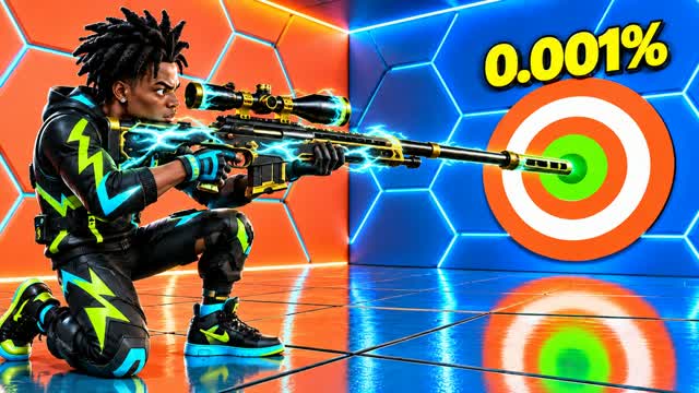 🤯 ISHOWSPEED TRICKSHOTS — 100 Levels 🎯 — Fortnite Creative map