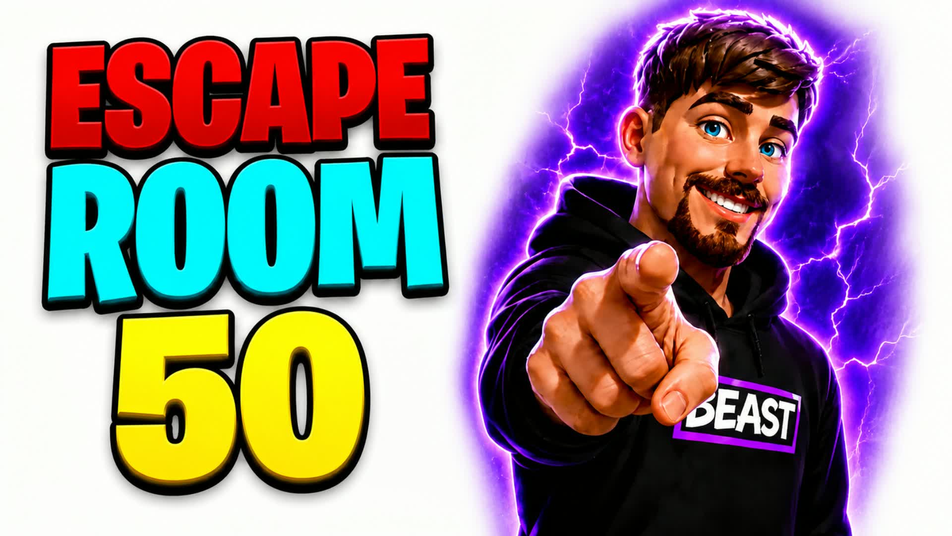 50+ Level Escape Room Fun — Fortnite Creative map