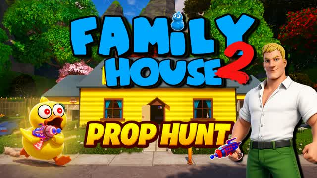 Family House 2 - Prop Hunt🏠 — Fortnite Creative map