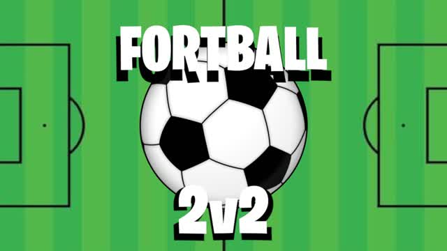 FORTBALL: 2v2 FOOTBALL — Fortnite Creative map cover art