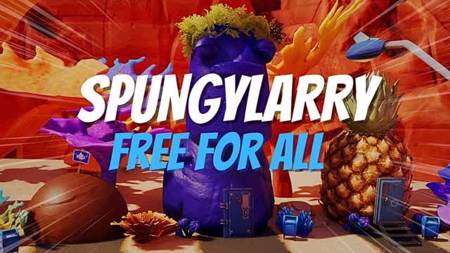 🧽SpungyLarry Free For All 🧽 — Fortnite Creative map cover art