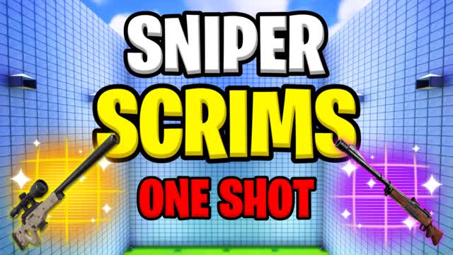 SNIPER SCRIM ONE SHOT — Fortnite Creative map