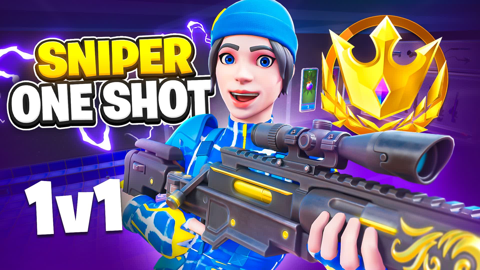 🎯SNIPER ONE SHOT 1v1 - OG HYPE🎯 — Fortnite Creative map