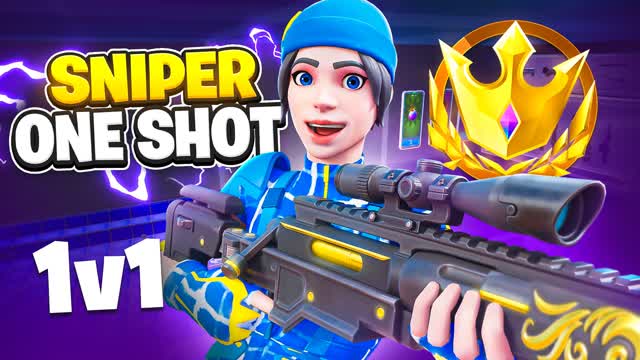 🎯SNIPER ONE SHOT 1v1 - OG HYPE🎯 — Fortnite Creative map cover art