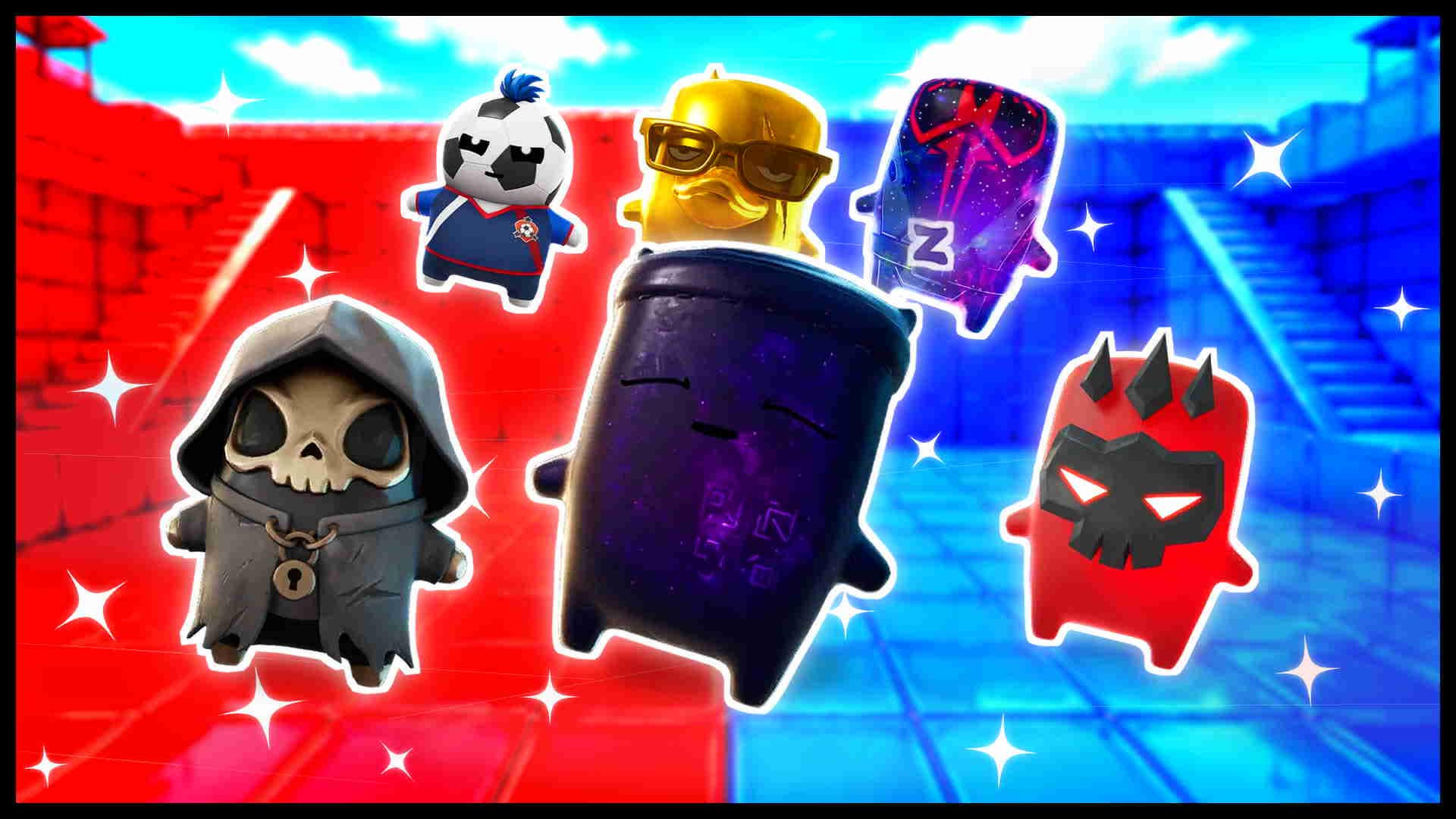 RED VS BLUE DEAD CENTER 🔴🔵 — Fortnite Creative map