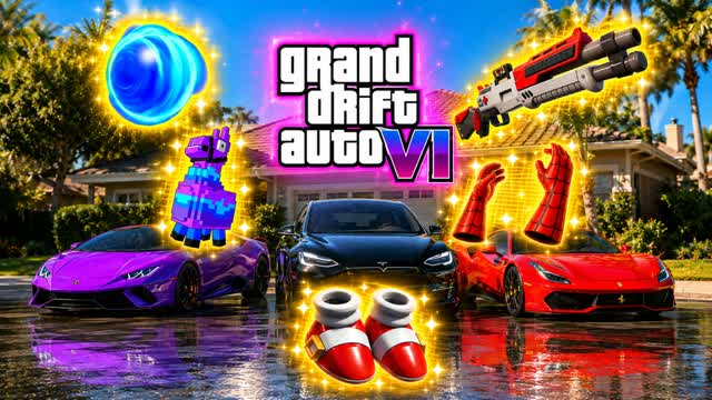 GDA 6 VI][SPIDER][GRAND DRIVE AUTO VI 6 — Fortnite Creative map