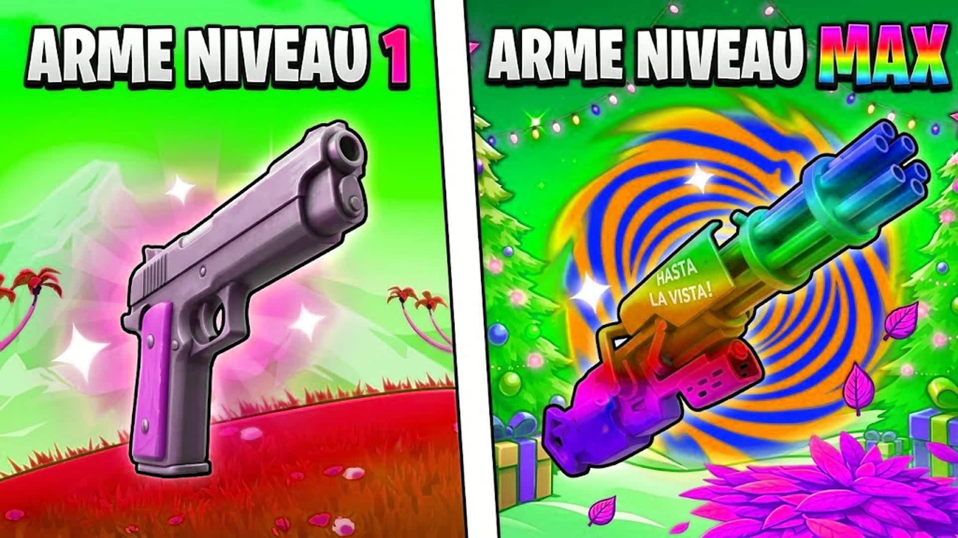 VERY FUN GUN GAME — Fortnite Creative map