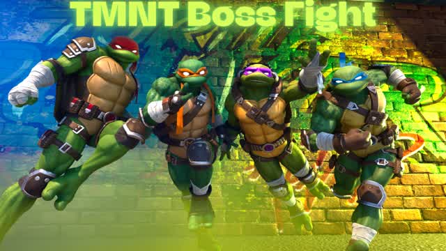 TMNT Boss Fight — Fortnite Creative map cover art