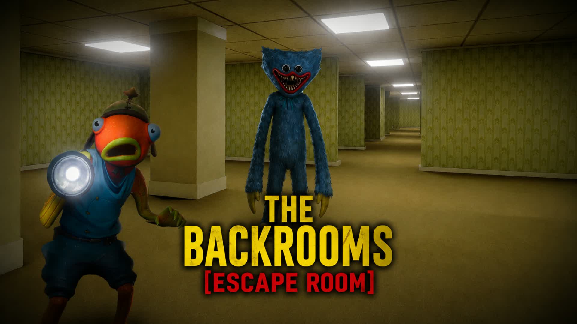 THE BACKROOMS [ESCAPE ROOM] — Fortnite Creative map