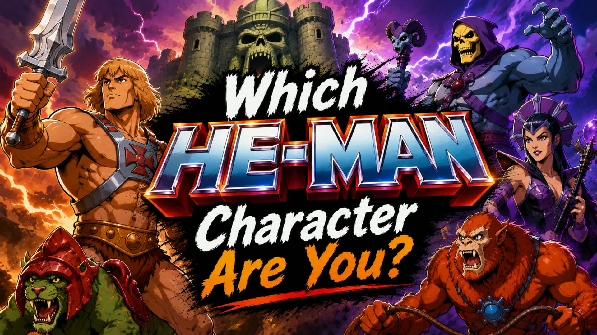 Which He-Man Character Are You? — Fortnite Creative map