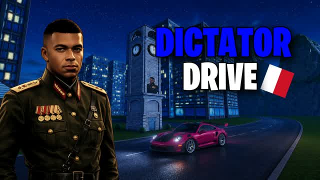DICTATOR DRIVE FFA 👑 — Fortnite Creative map