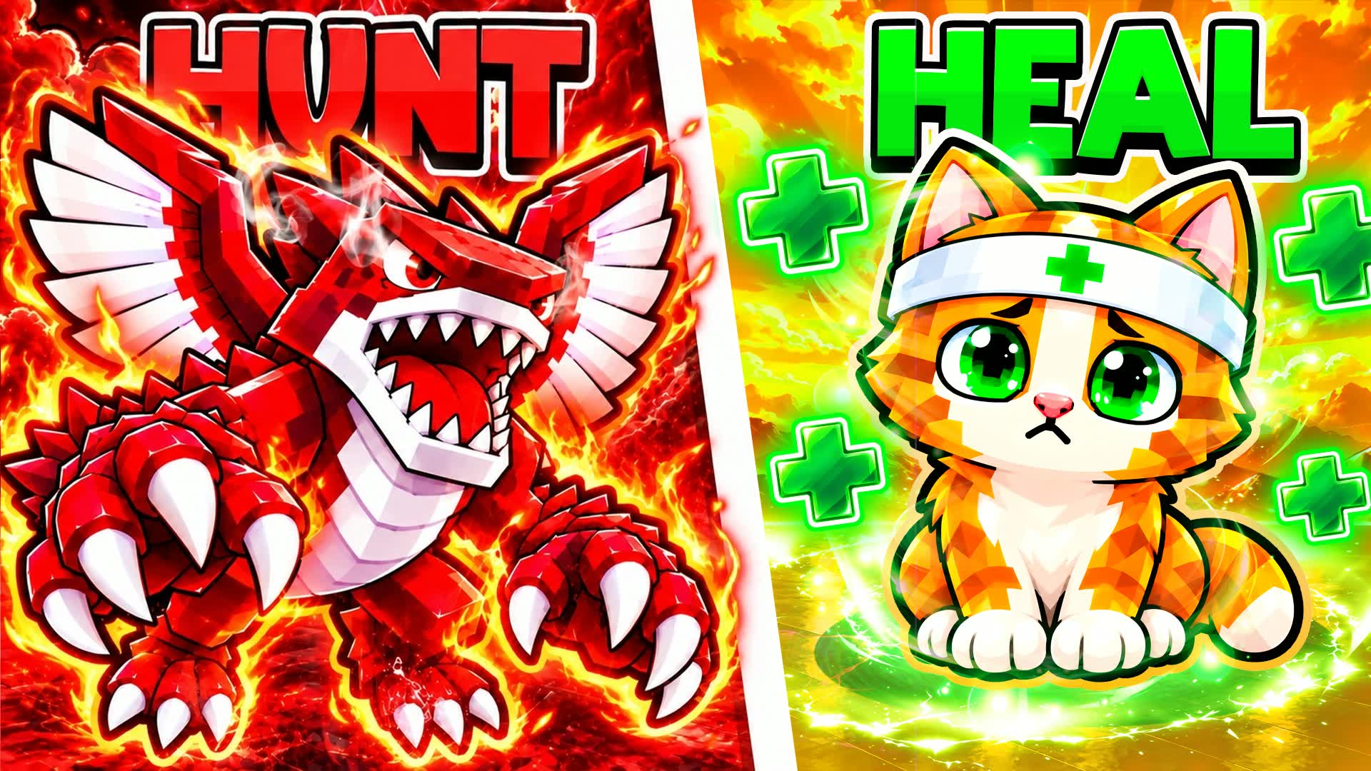 HUNT OR HEAL BRAINROTS — Fortnite Creative map