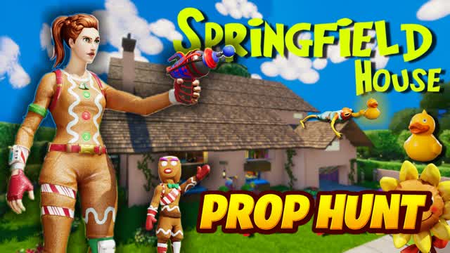 OG  Springfield House - Prop hunt 🏠 — Fortnite Creative map