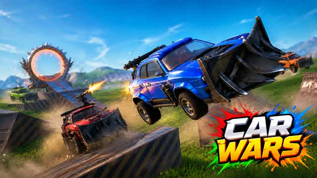 CAR WARS - ARENA 4V4V4V4 — Fortnite Creative map