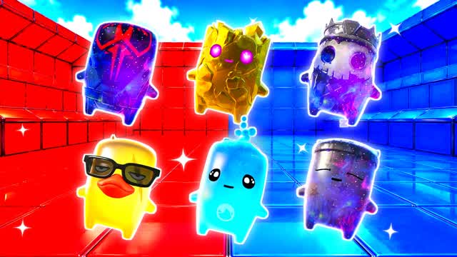 RED VS BLUE MOONRUSH 🔴🔵 — Fortnite Creative map