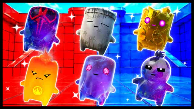 RED VS BLUE ANGLE BREAKER 🔴🔵 — Fortnite Creative map